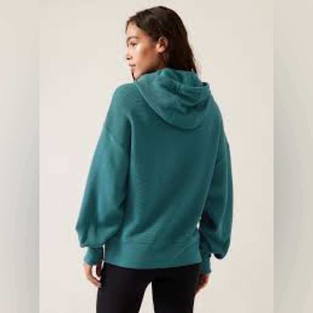 Athleta Balance Waffle Hoodie Sweatshirt - Picture 2 of 9